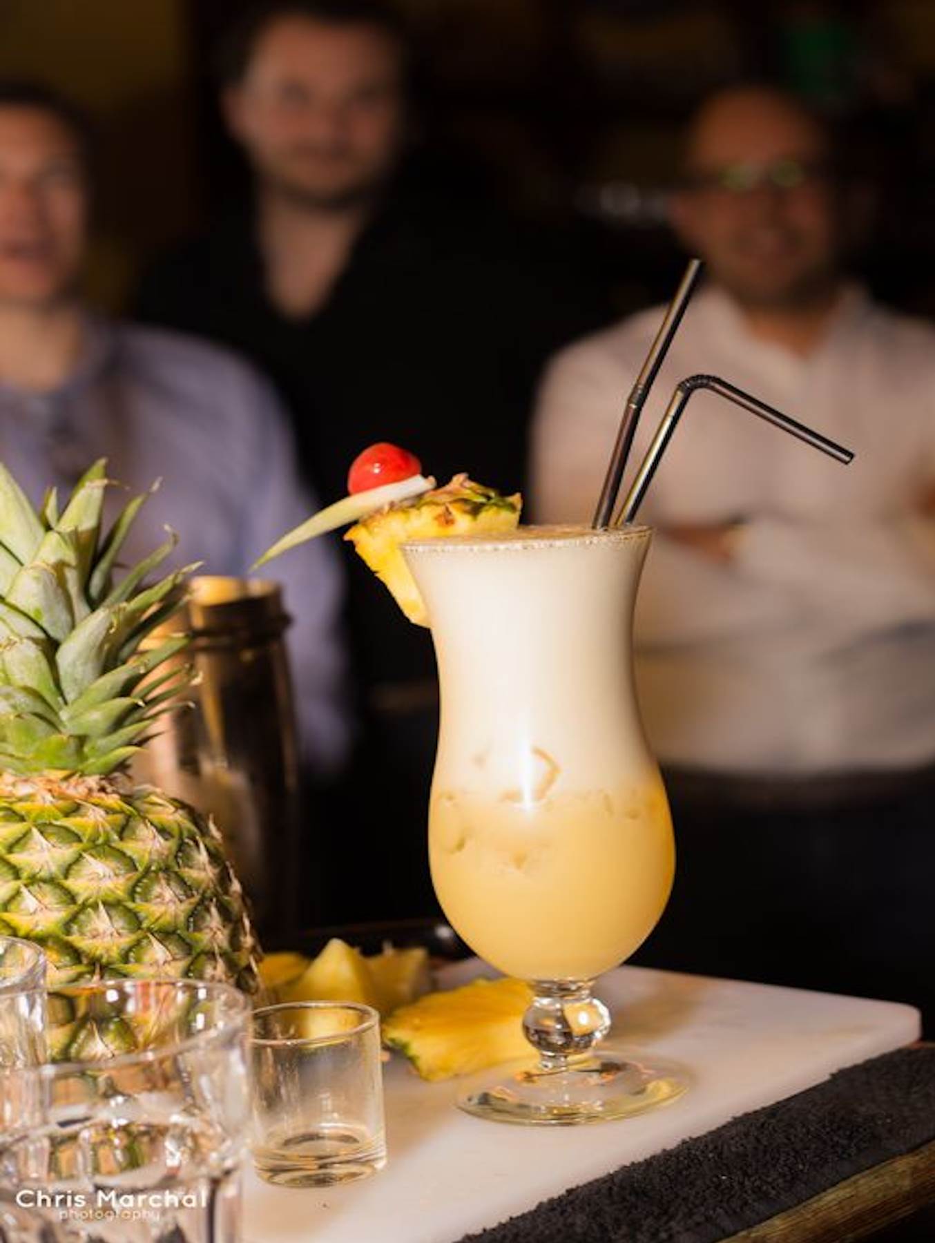 Cocktail making workshop with friends in Brussels