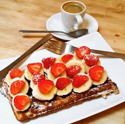 Crispy Brussels style waffle